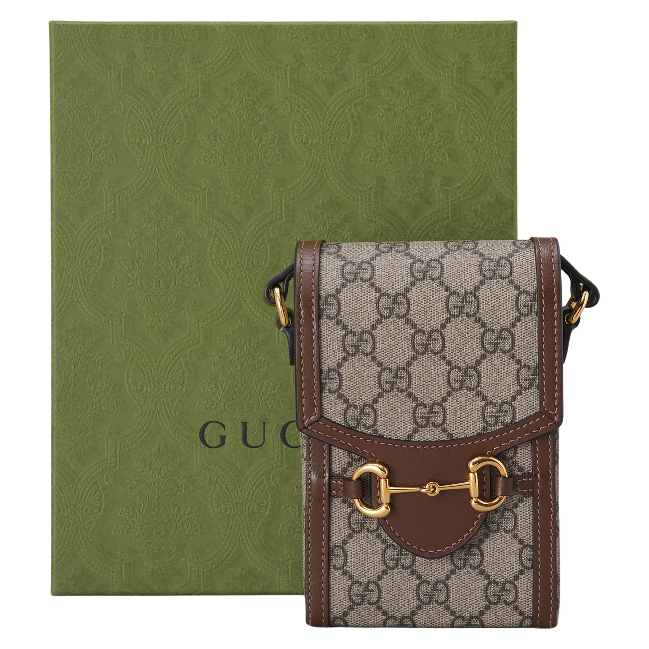 GUCCI(USED)구찌 623615 1955 홀스빗 미니 폰홀더 크로스백