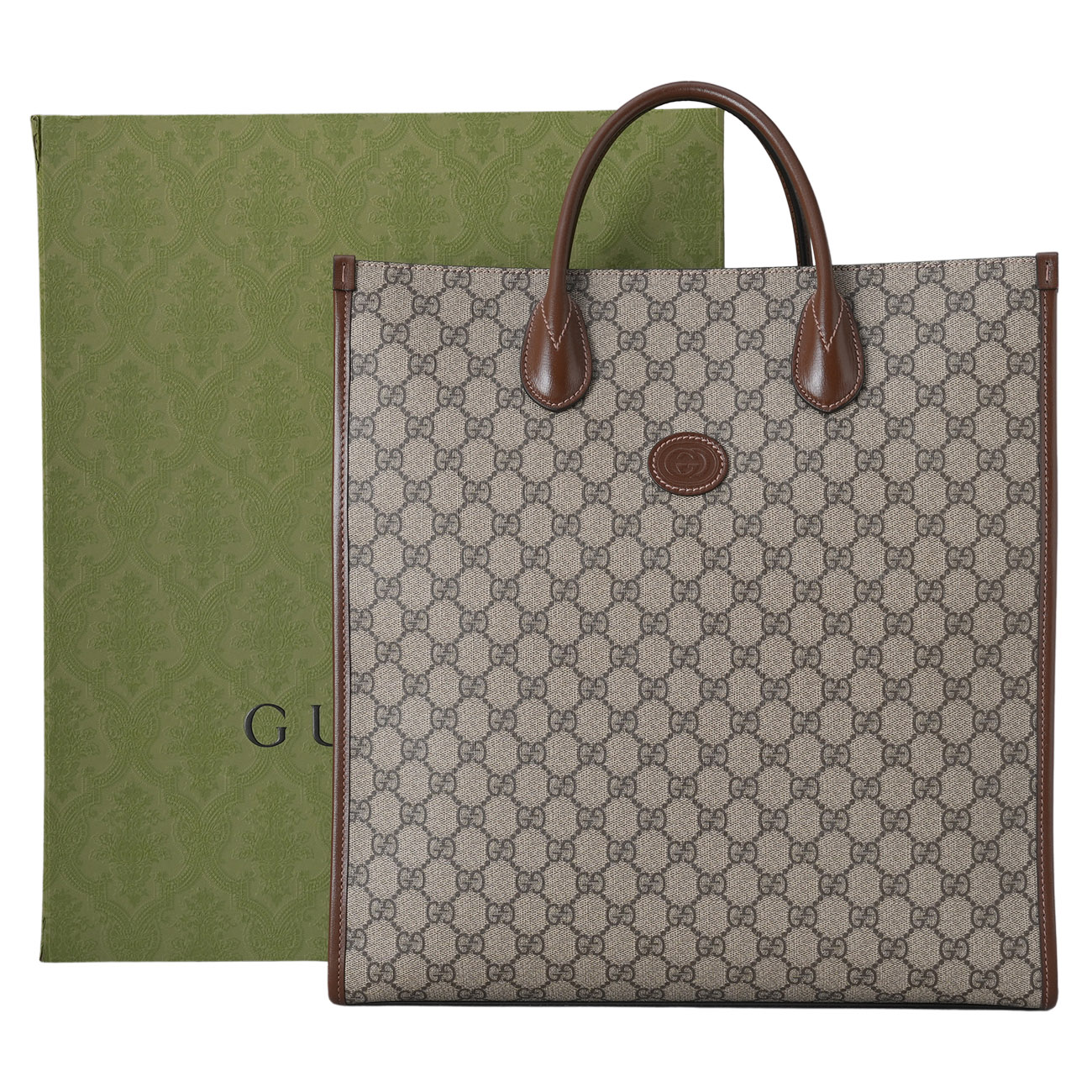 GUCCI(USED)구찌 674155 인터로킹 토트겸 숄더백