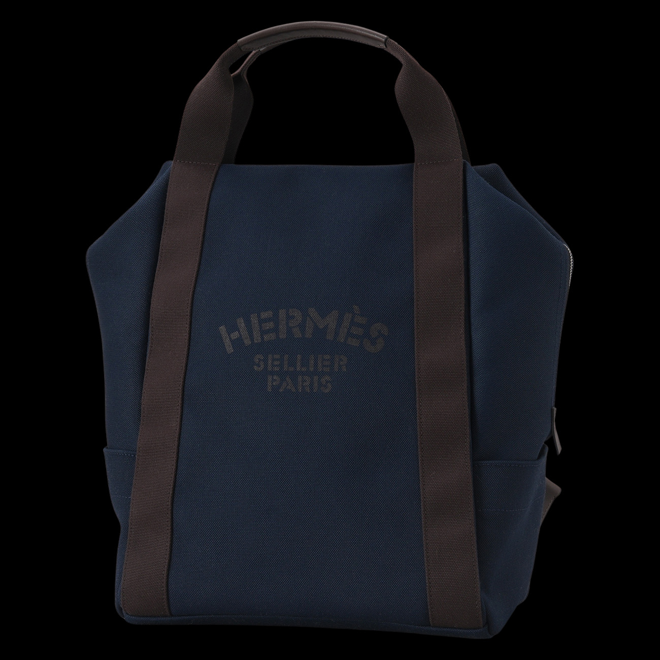 HERMES(USED)에르메스 그루밍 백팩 블루네이비