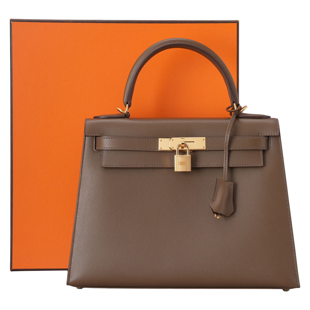 HERMES(USED)에르메스 켈리 28 셀리에 베오마담 툰드라 금장