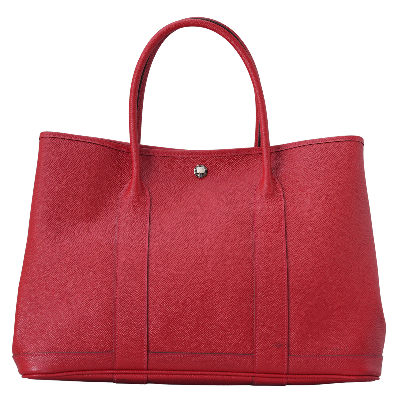 HERMES(USED)에르메스 가든파티 36 루즈 카삭 은장