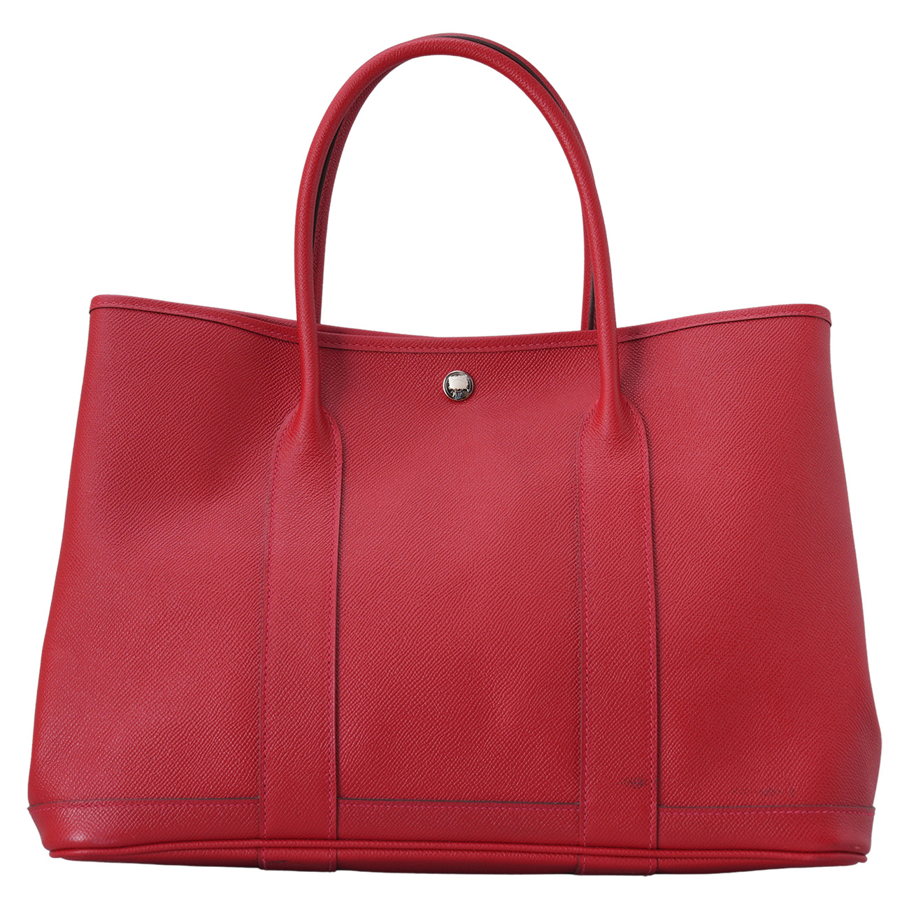 HERMES(USED)에르메스 가든파티 36 루즈 카삭 은장
