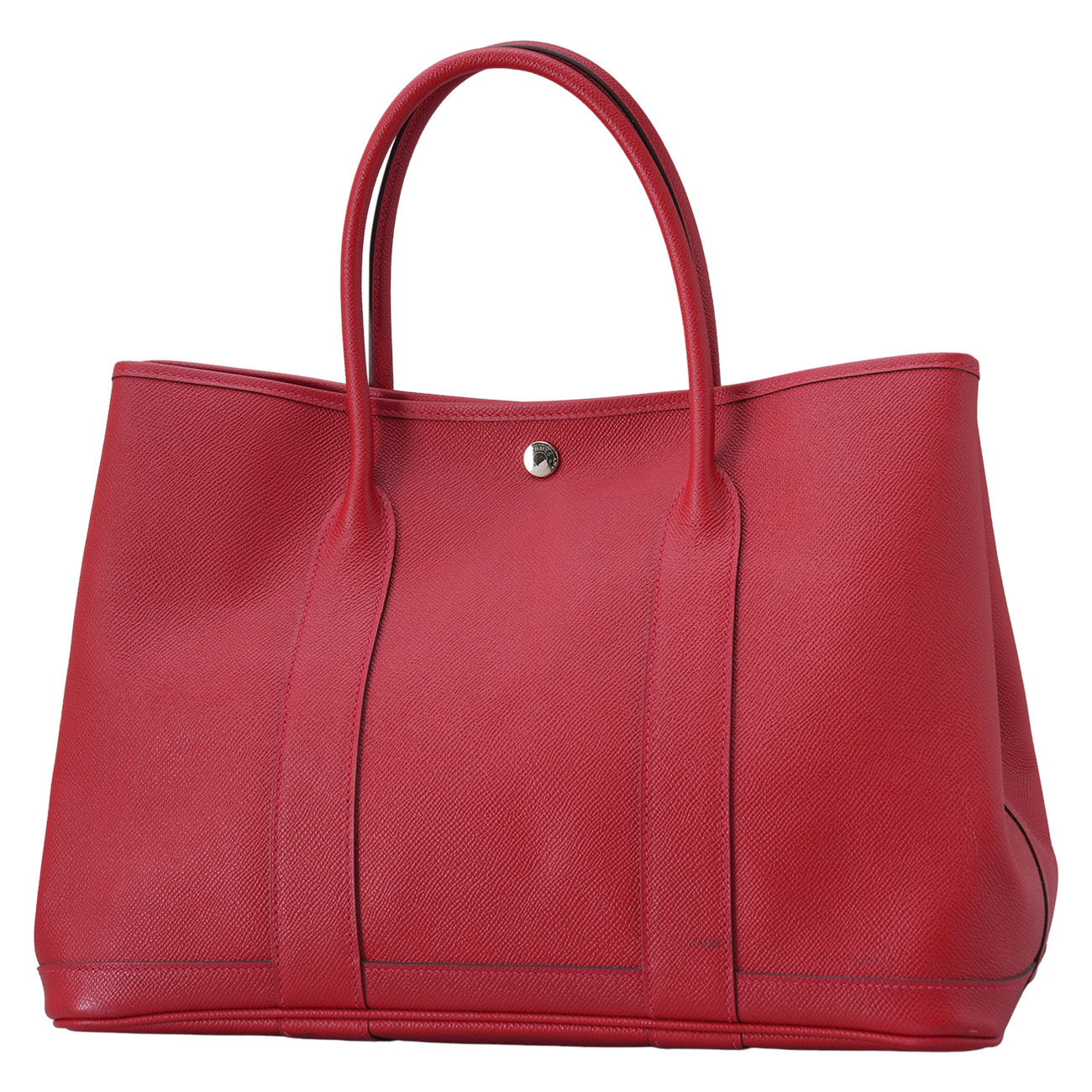 HERMES(USED)에르메스 가든파티 36 루즈 카삭 은장
