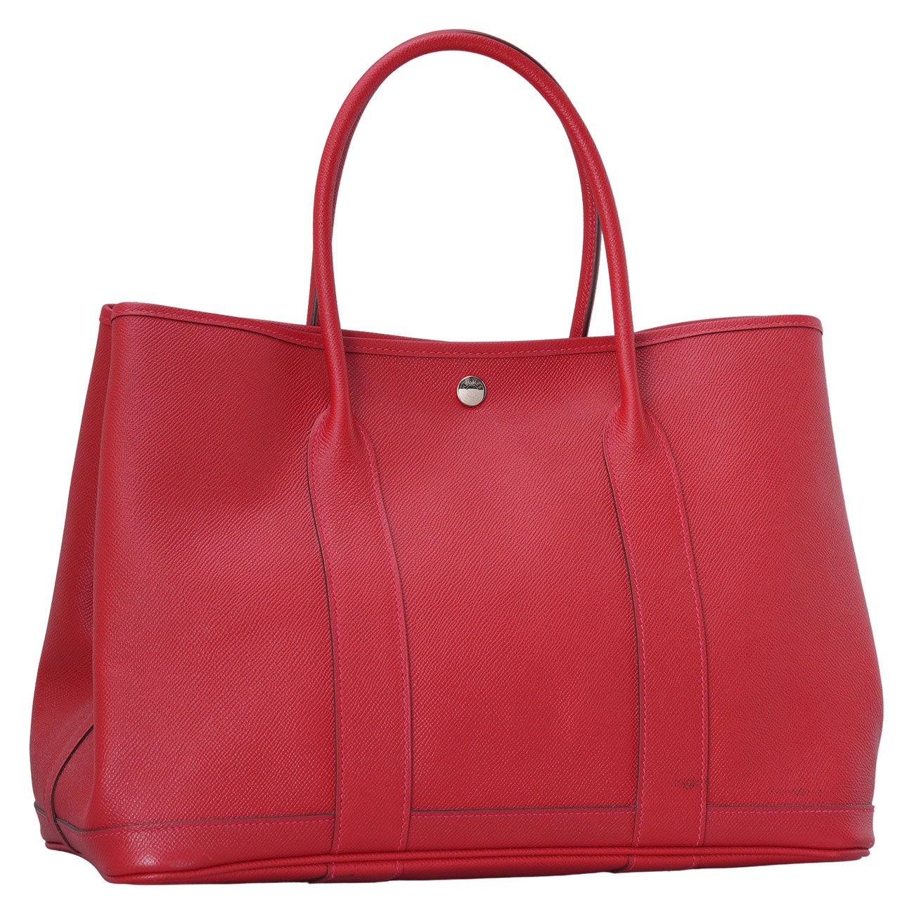 HERMES(USED)에르메스 가든파티 36 루즈 카삭 은장