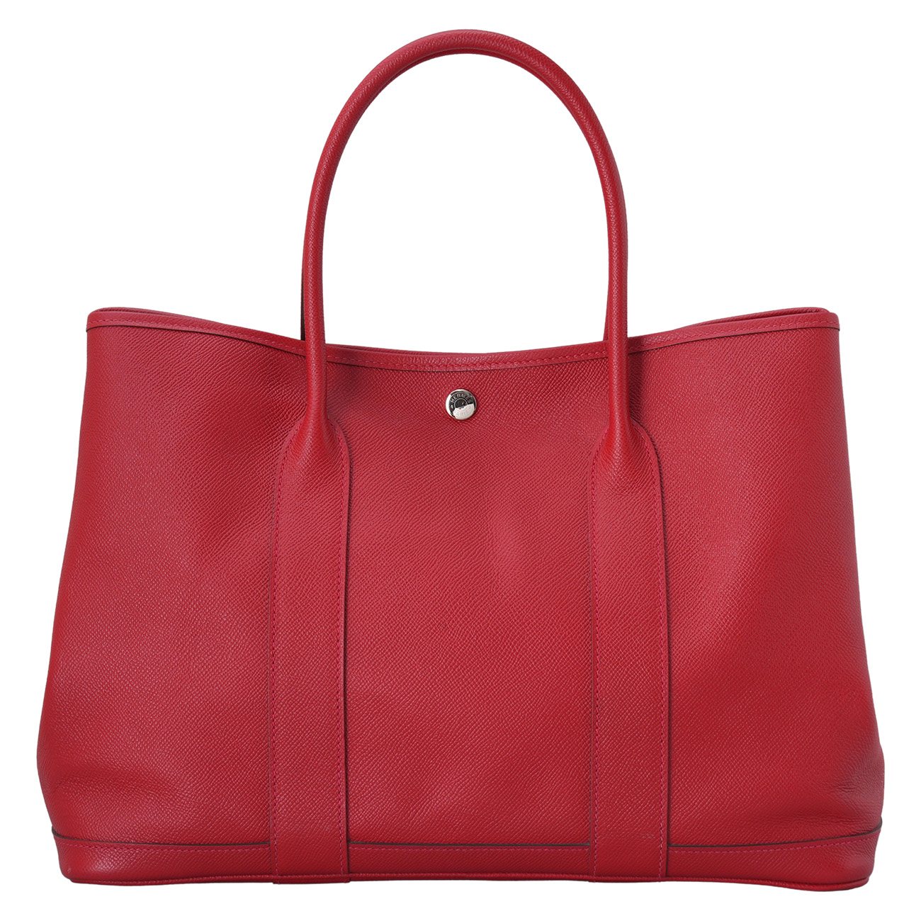 HERMES(USED)에르메스 가든파티 36 루즈 카삭 은장