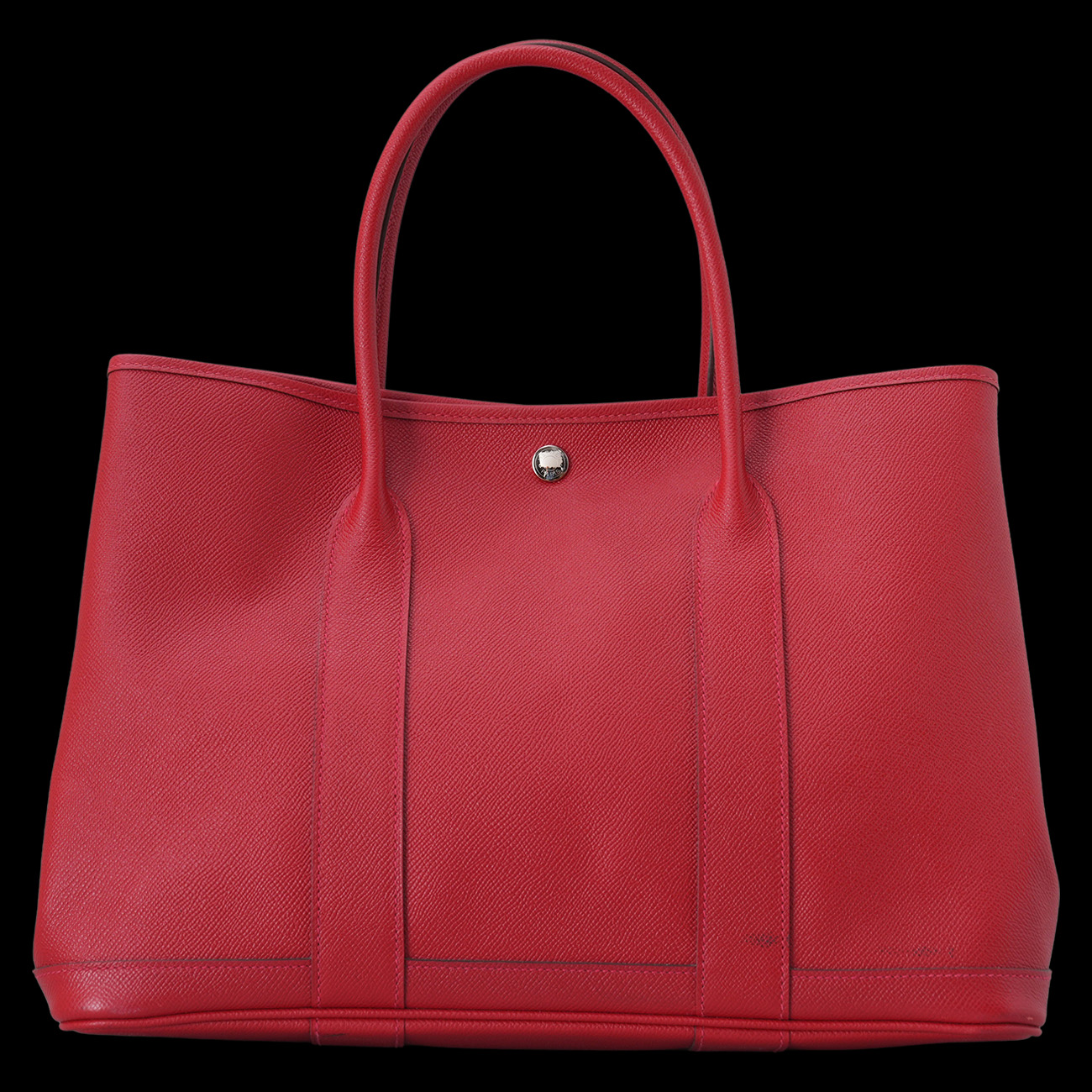HERMES(USED)에르메스 가든파티 36 루즈 카삭 은장
