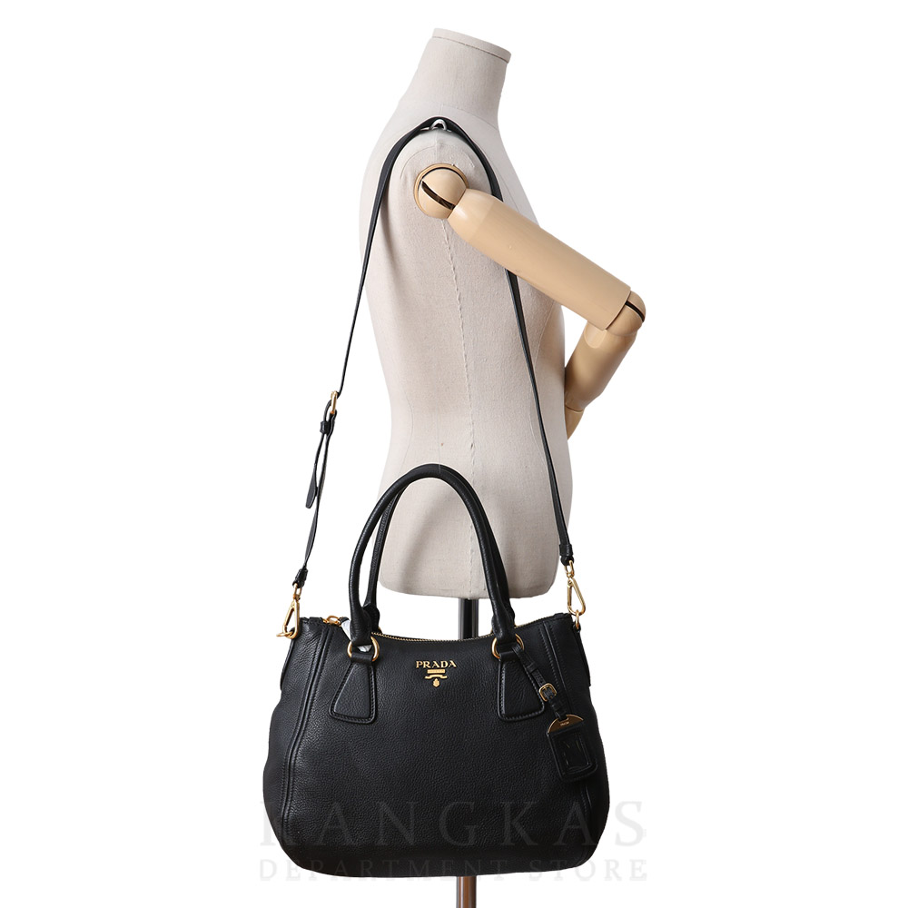 PRADA(USED)프라다 1BC032 비텔로 다이노 토트겸 숄더백
