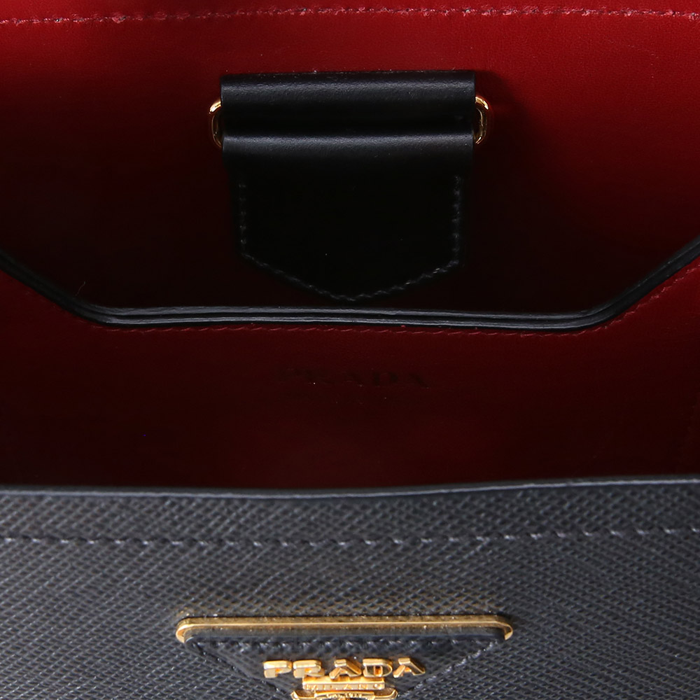 PRADA(USED)프라다 1BA212 사피아노 파니에 토트백