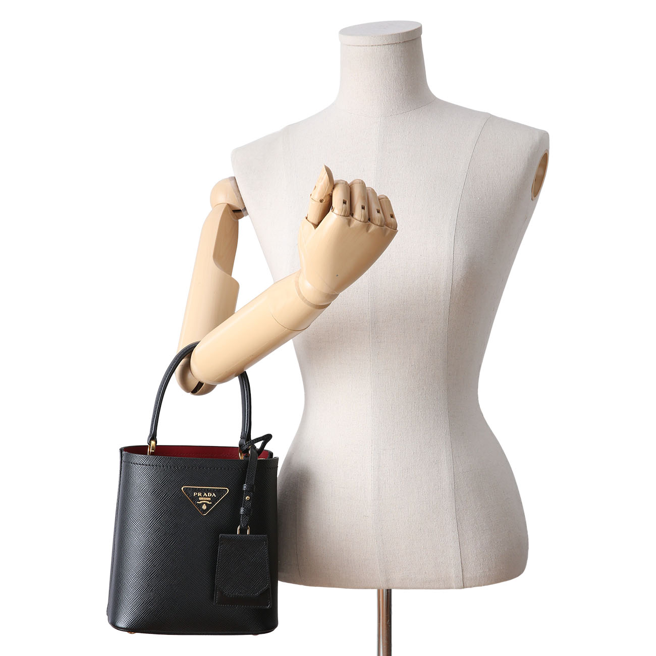 PRADA(USED)프라다 사피아노 두블레 토트겸 숄더백