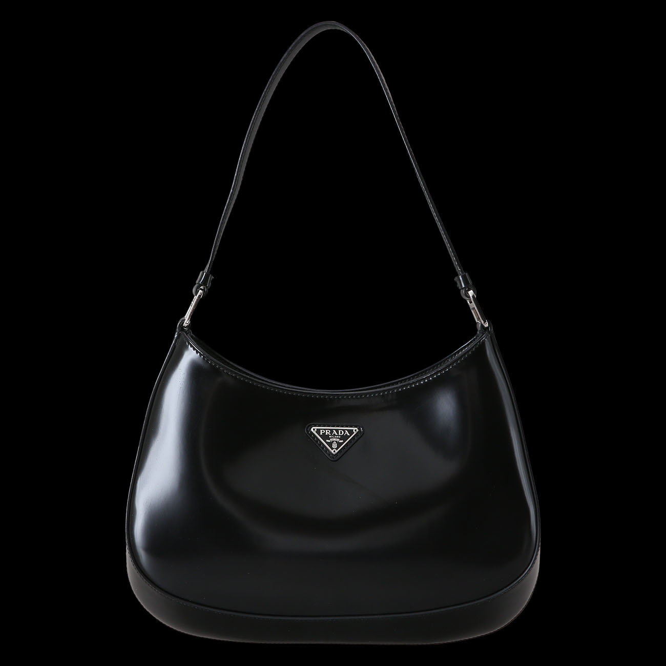 PRADA(USED)프라다 1BC499 클레오 브러시드 숄더백