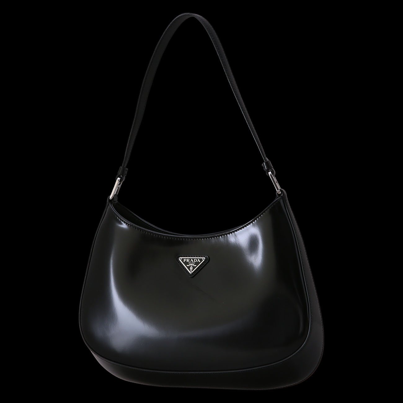 PRADA(USED)프라다 1BC499 클레오 브러시드 숄더백