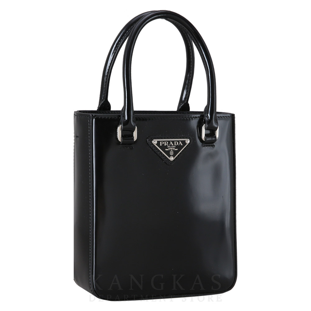 PRADA(NEW)프라다 1ba331 스몰 브러쉬드 레더 토트백