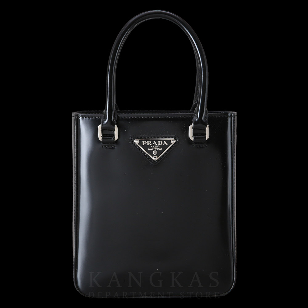PRADA(NEW)프라다 1ba331 스몰 브러쉬드 레더 토트백