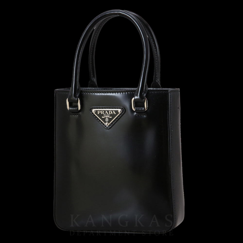 PRADA(NEW)프라다 1ba331 스몰 브러쉬드 레더 토트백