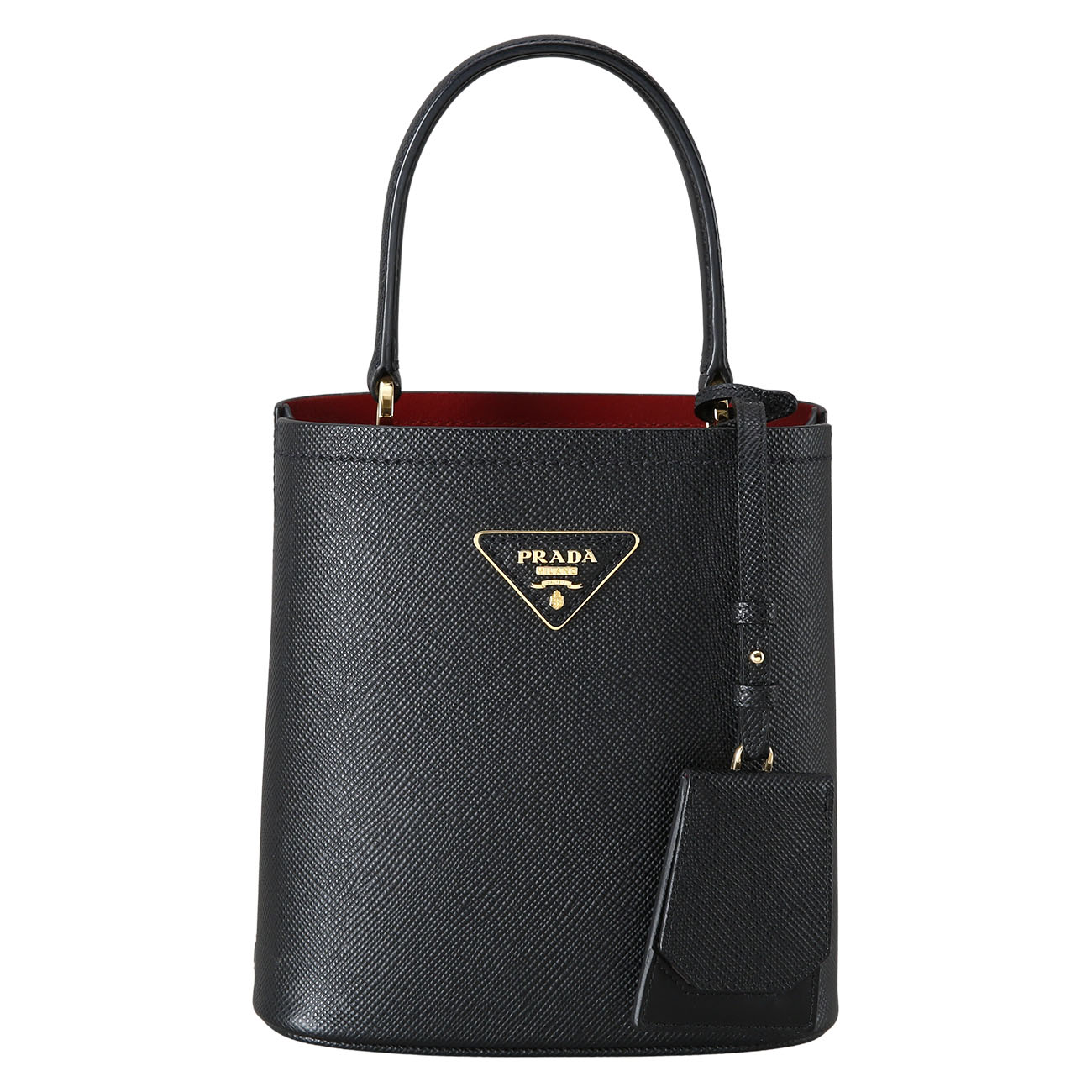 PRADA(USED)프라다 1BA217 파니에 사피아노 가죽 스몰백