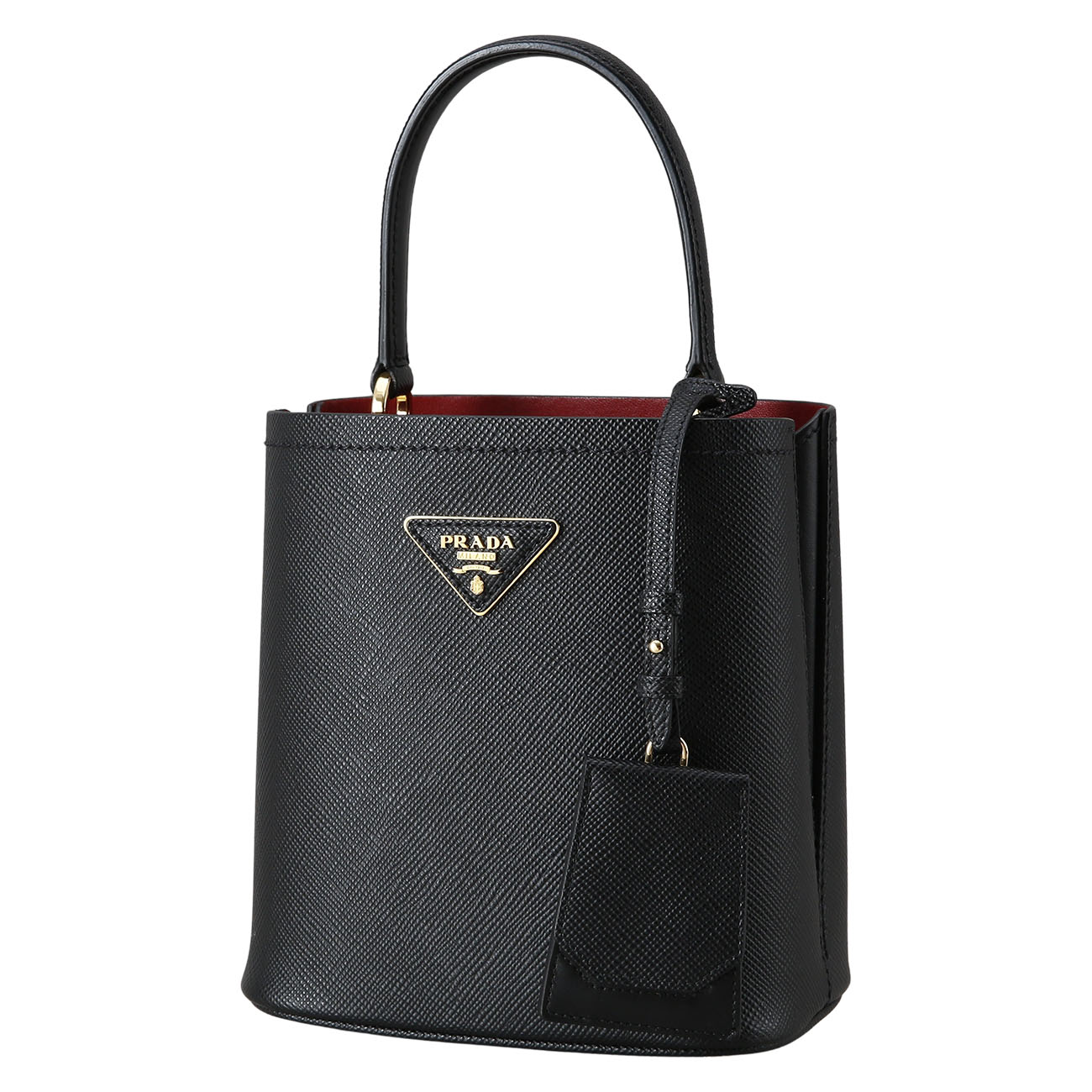 PRADA(USED)프라다 1BA217 파니에 사피아노 가죽 스몰백