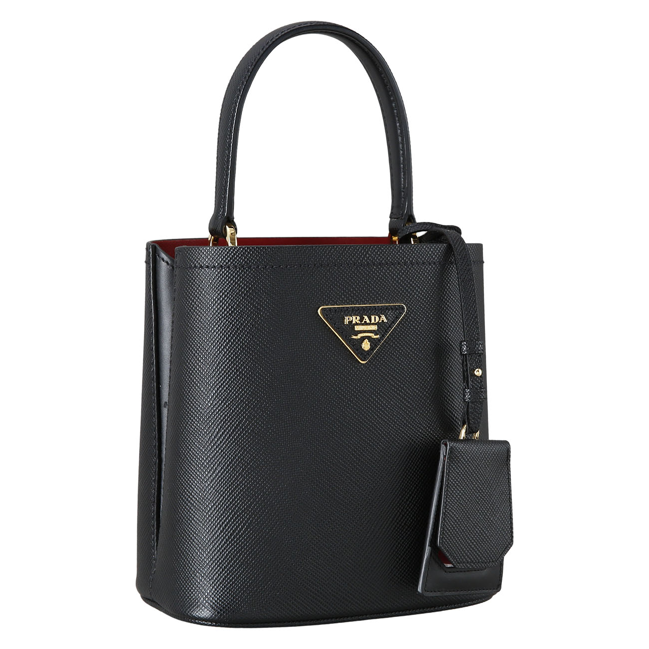 PRADA(USED)프라다 1BA217 파니에 사피아노 가죽 스몰백