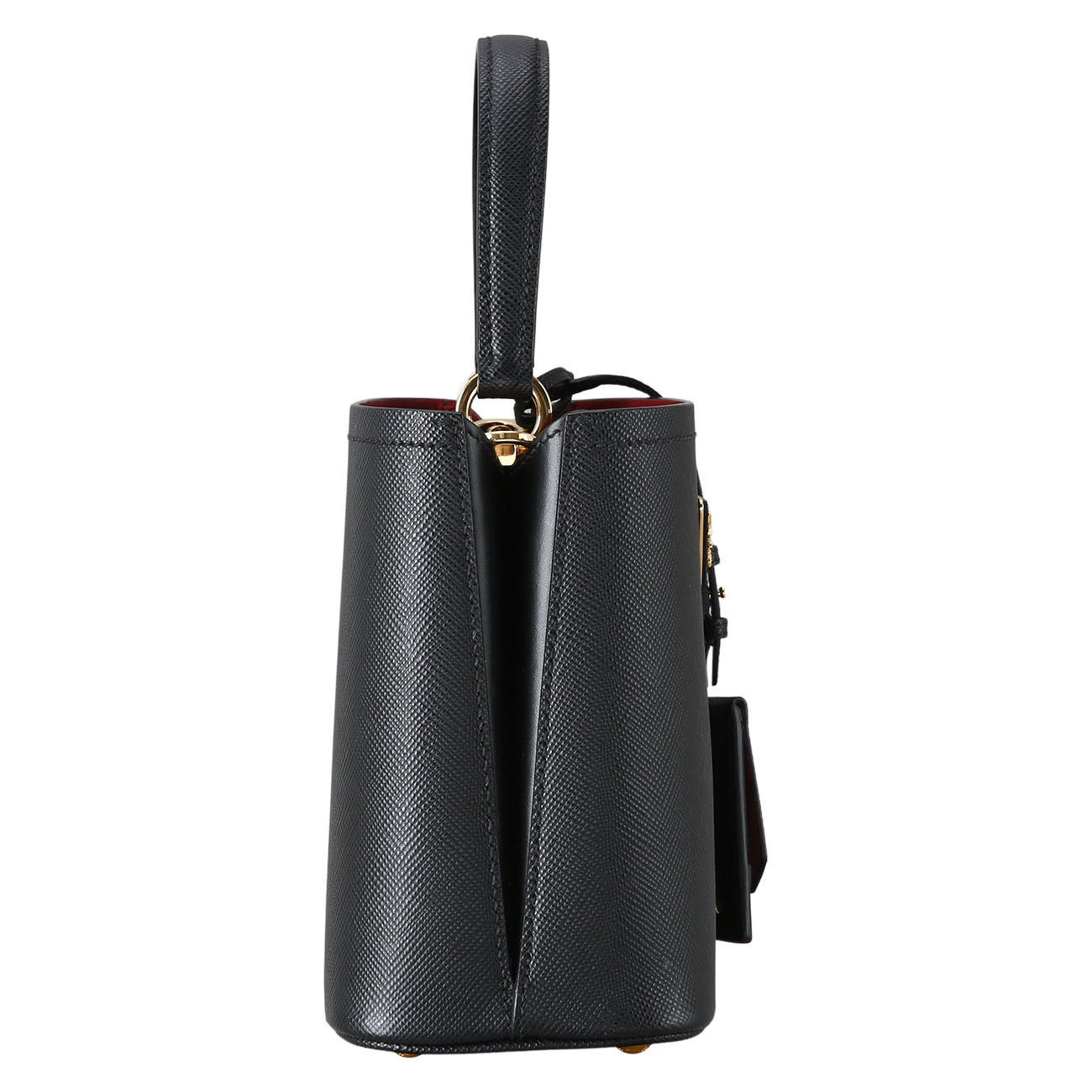 PRADA(USED)프라다 1BA217 파니에 사피아노 가죽 스몰백