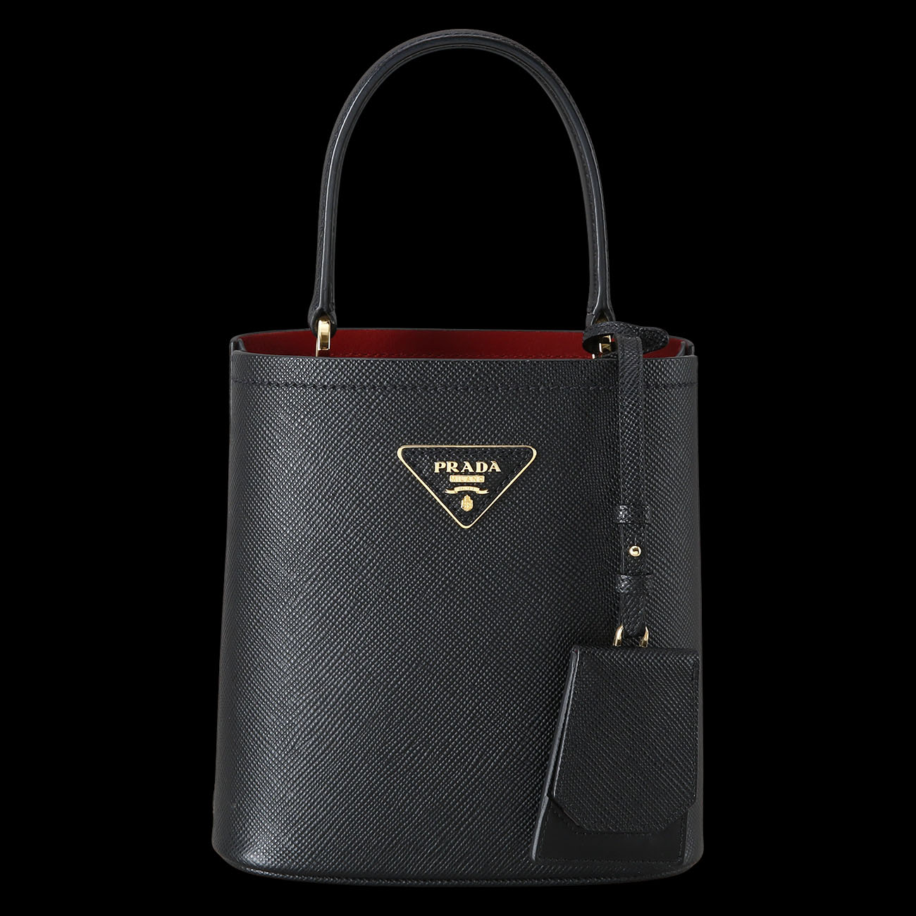 PRADA(USED)프라다 1BA217 파니에 사피아노 가죽 스몰백