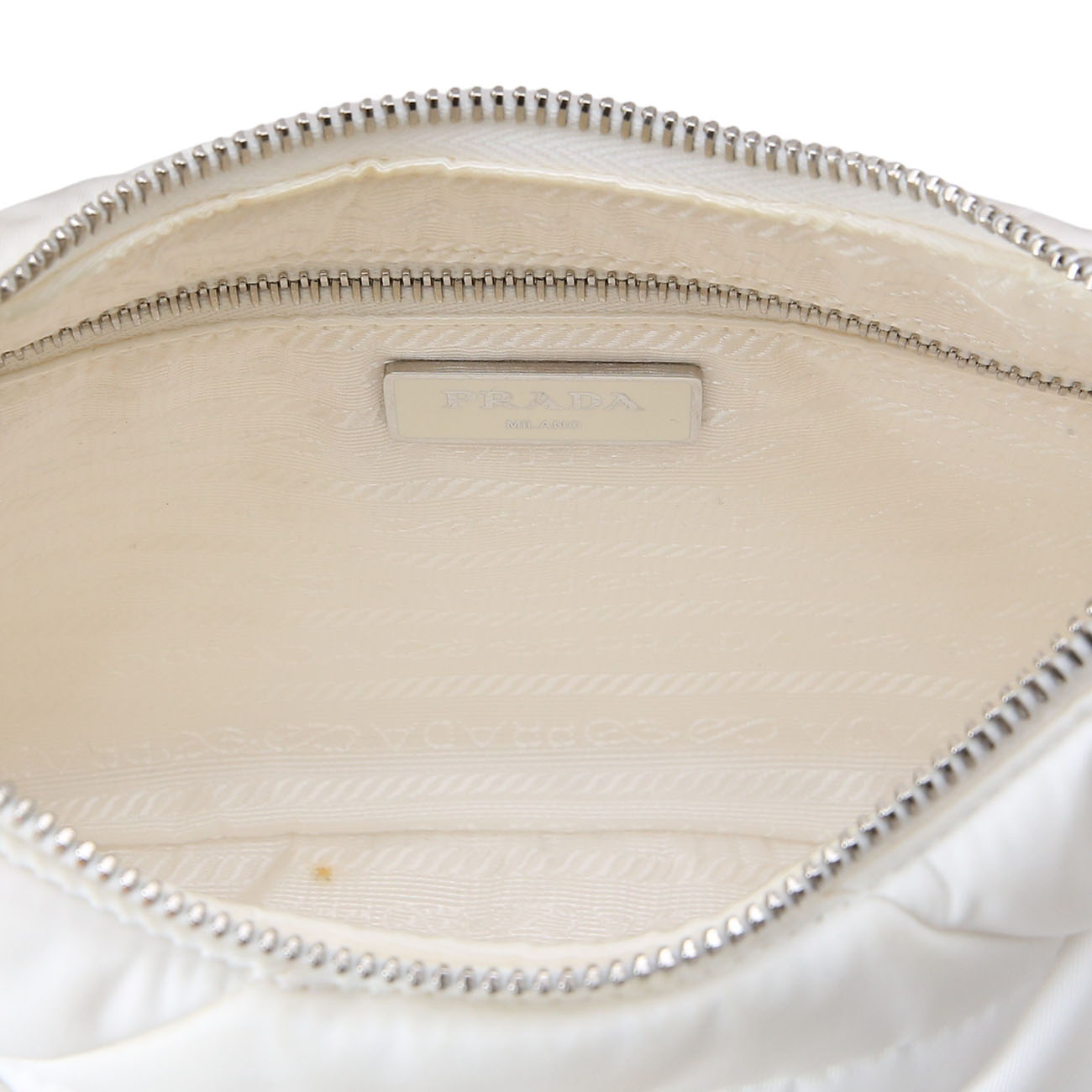 PRADA(USED)프라다 1BC151 리나일론 패딩 호보 백