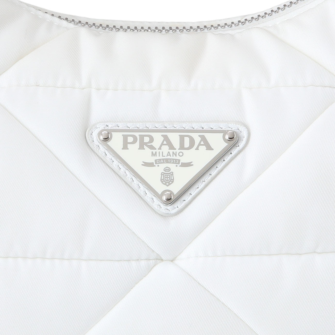 PRADA(USED)프라다 1BC151 리나일론 패딩 호보 백