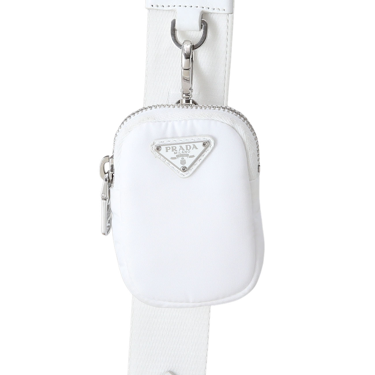 PRADA(USED)프라다 1BC151 리나일론 패딩 호보 백