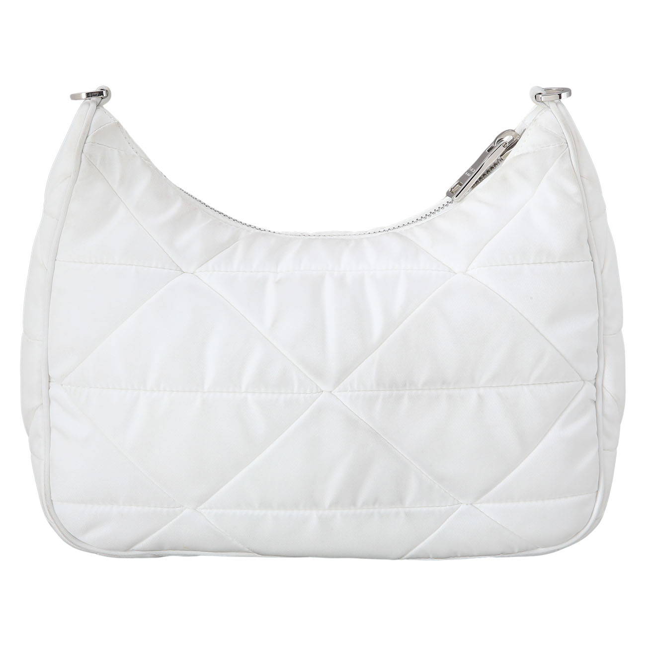 PRADA(USED)프라다 1BC151 리나일론 패딩 호보 백