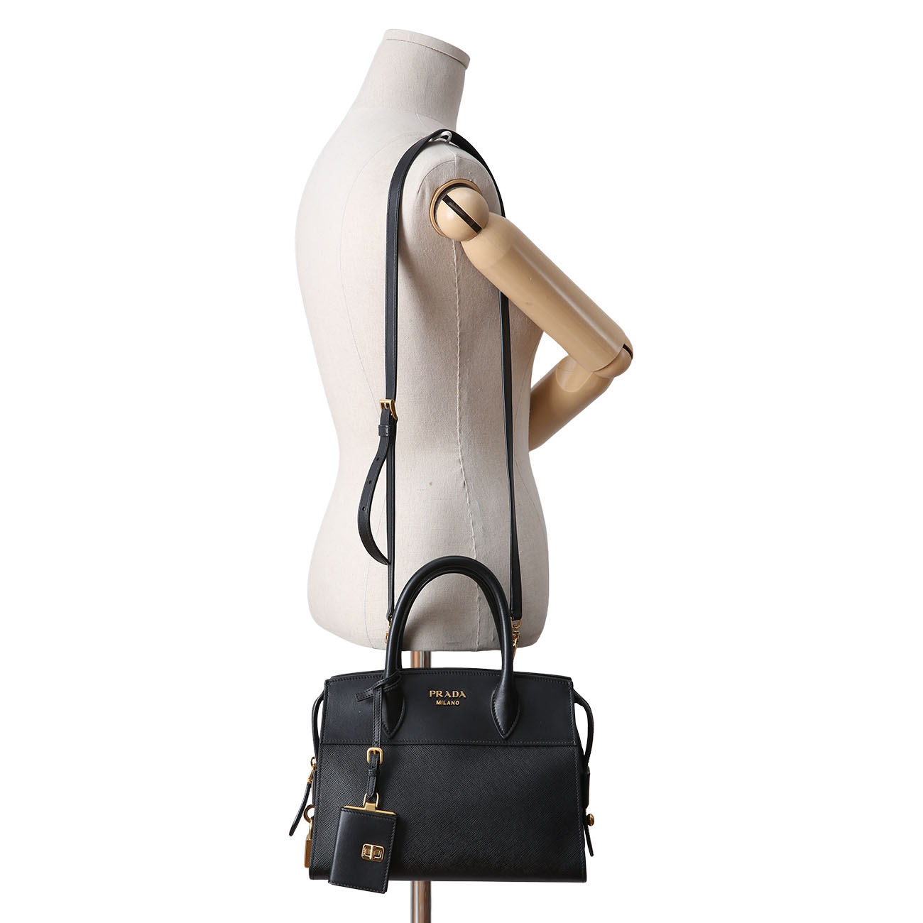 PRADA(USED)프라다 1BA045 사피아노 에스플러네이드 토트백