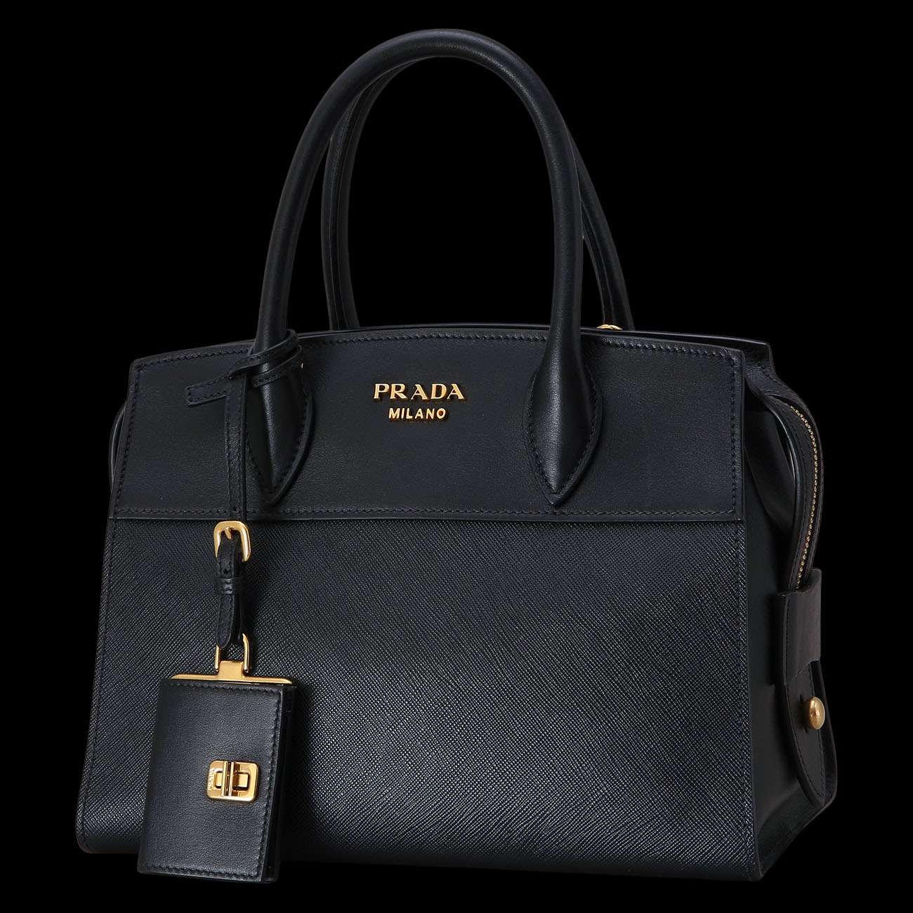 PRADA(USED)프라다 1BA045 사피아노 에스플러네이드 토트백