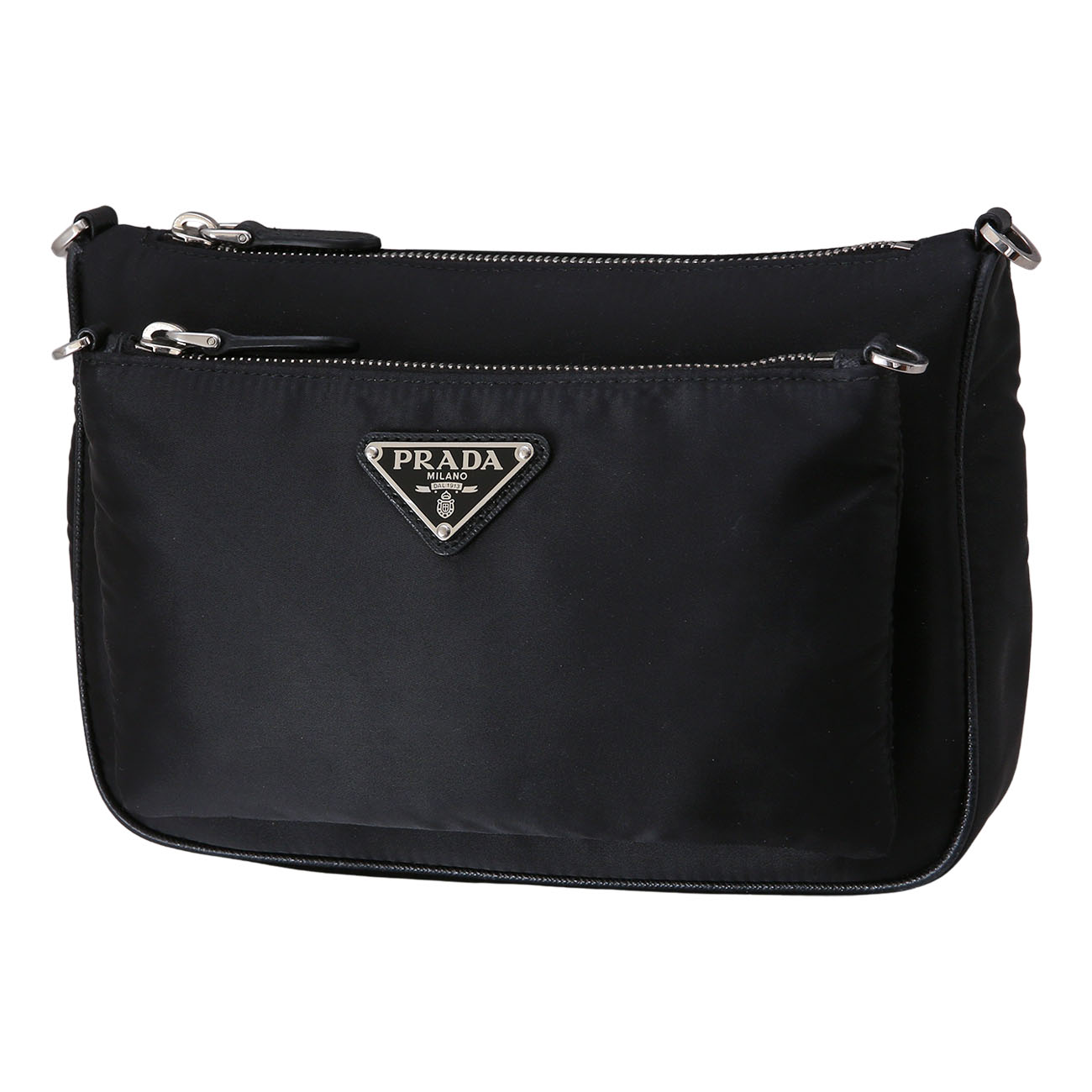 PRADA(USED)프라다 1BH168 나일론 테수토 숄더백