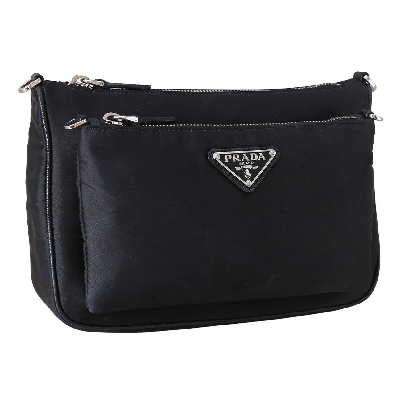 PRADA(USED)프라다 1BH168 나일론 테수토 숄더백