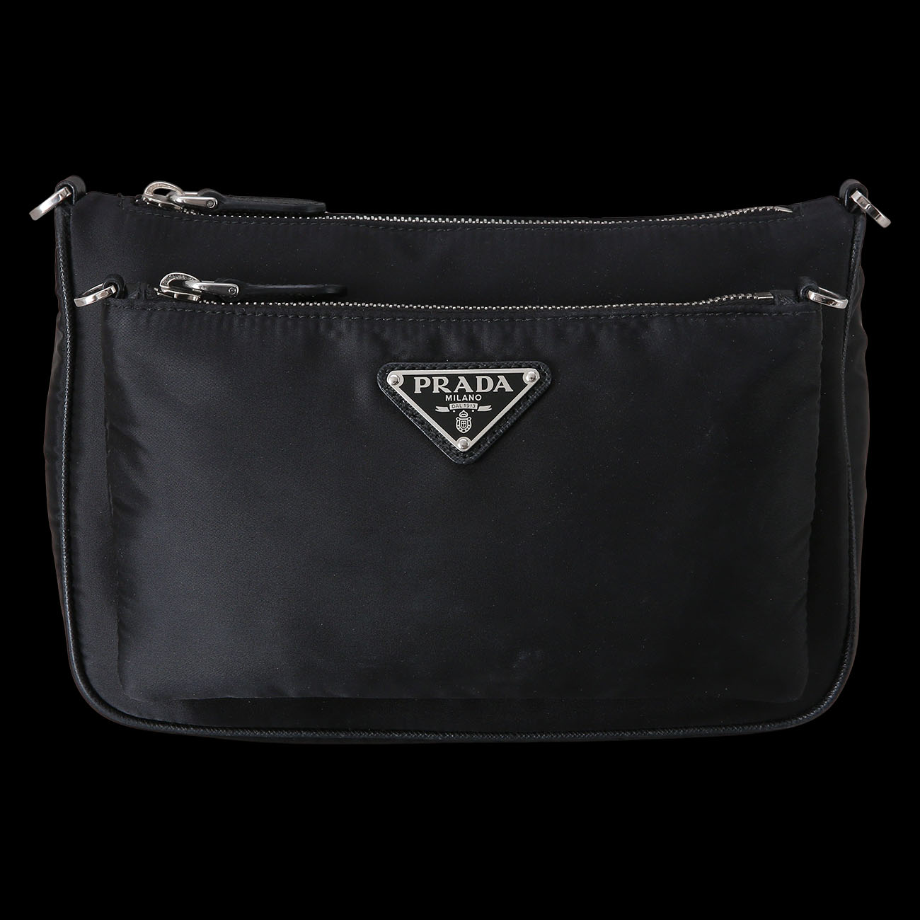 PRADA(USED)프라다 1BH168 나일론 테수토 숄더백