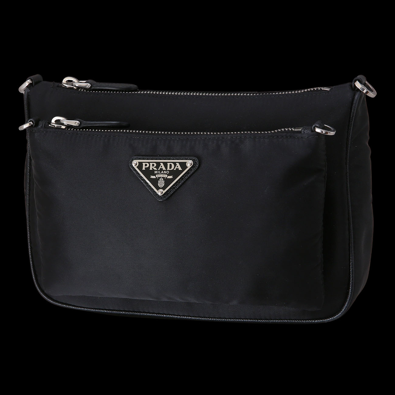 PRADA(USED)프라다 1BH168 나일론 테수토 숄더백