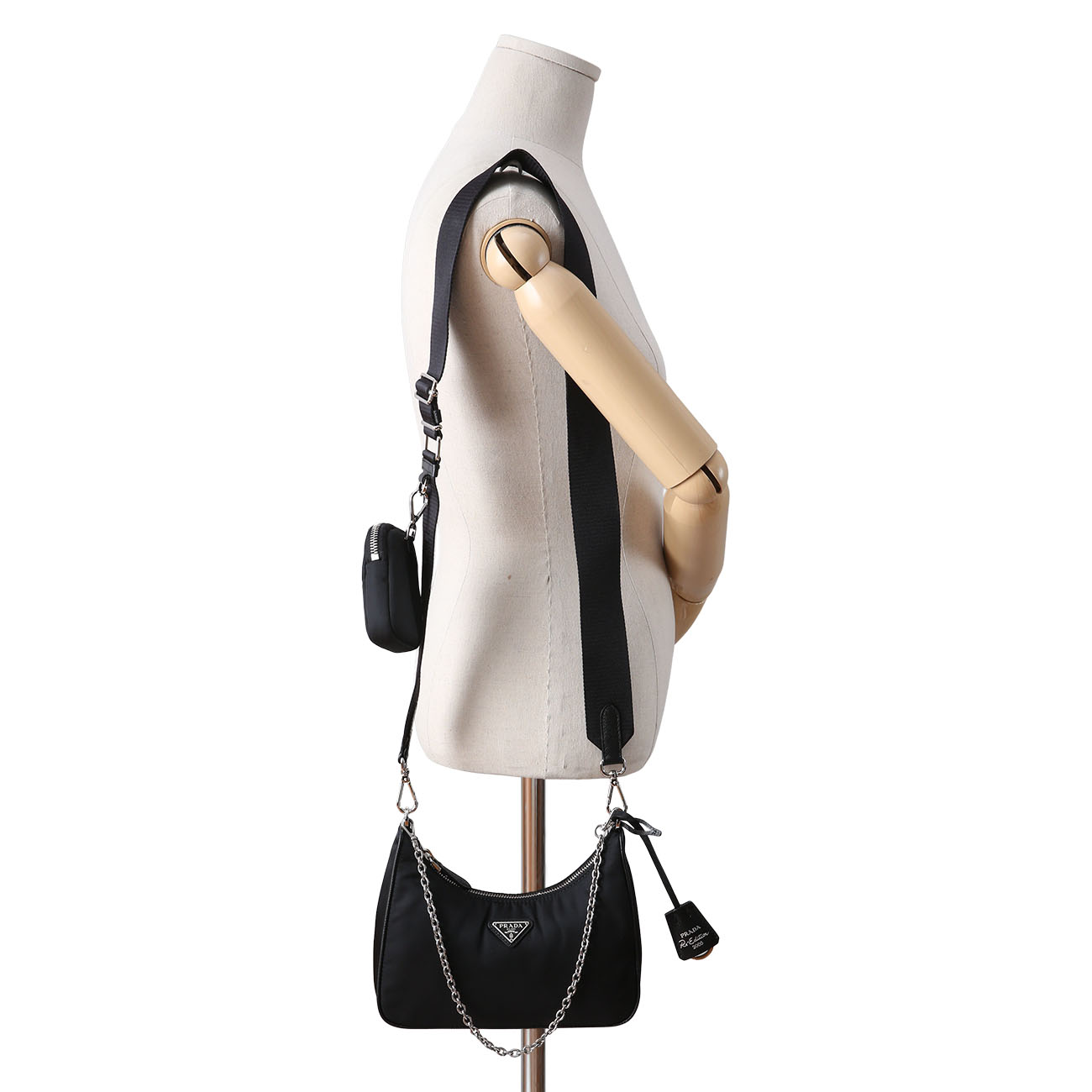 PRADA(USED)프라다 1BH204 테수토 호보 숄더백