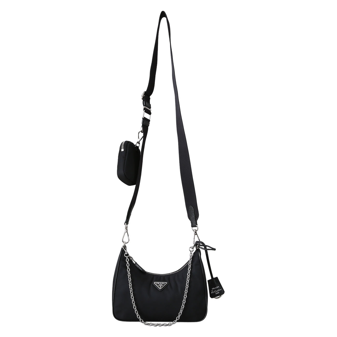 PRADA(USED)프라다 1BH204 테수토 호보 숄더백