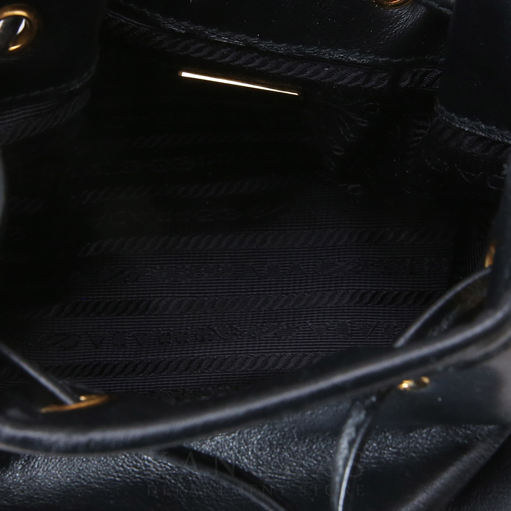 PRADA(USED)프라다 1BH038 레더 버킷백