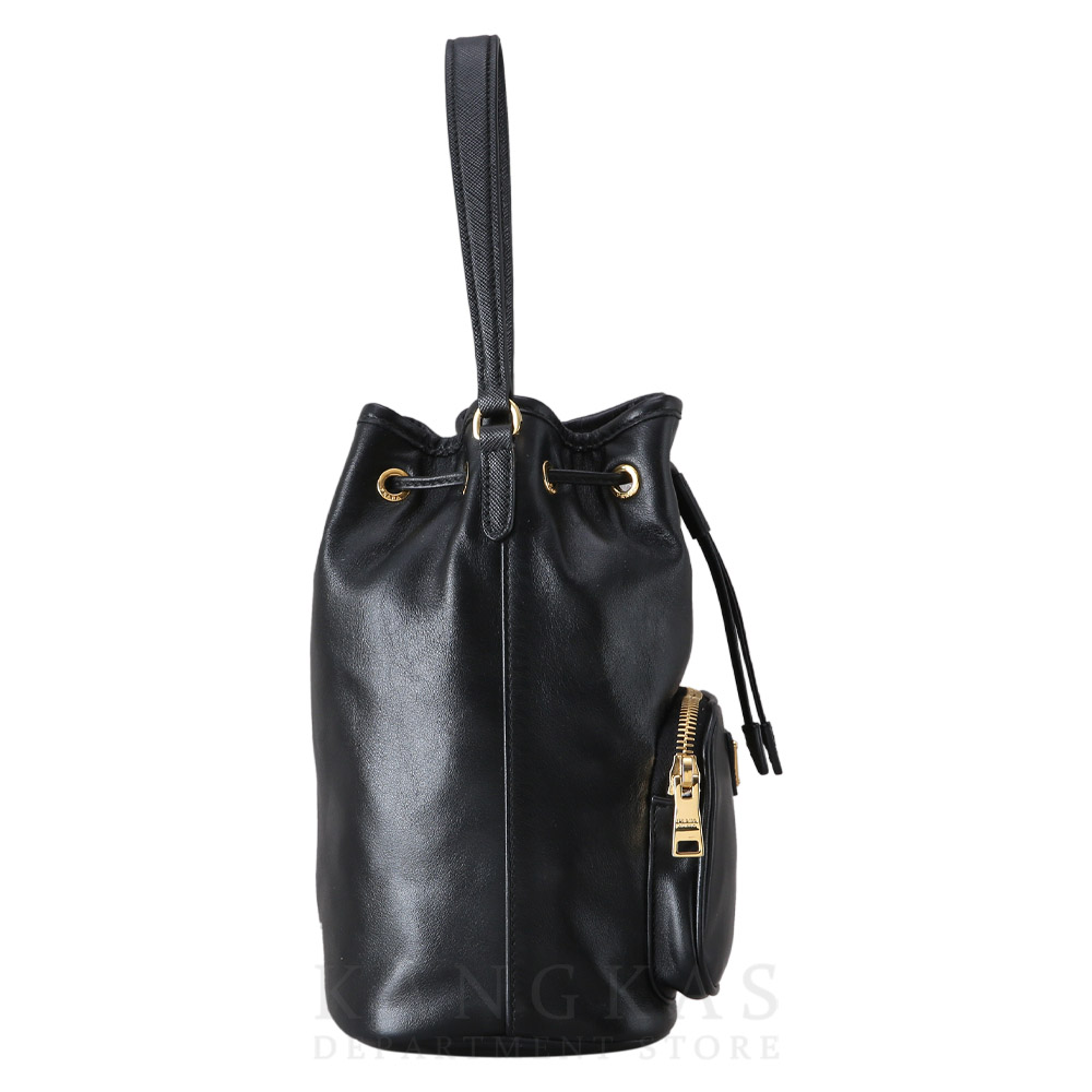 PRADA(USED)프라다 1BH038 레더 버킷백