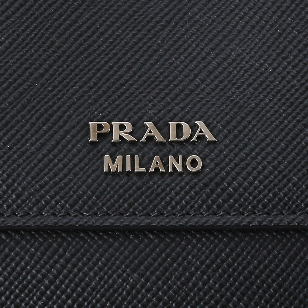 PRADA(USED)프라다 BN2821 사피아노 퀴르 플랩 토트백