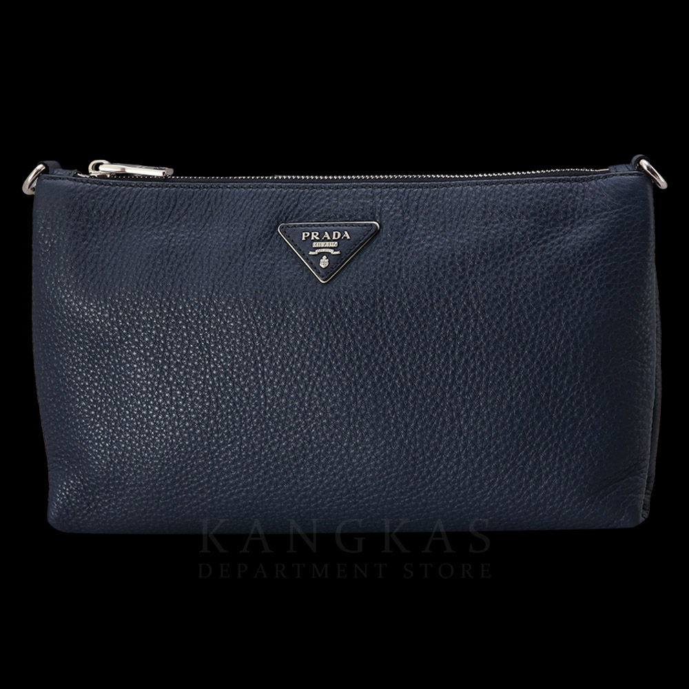 PRADA(USED)프라다 1BH997 비텔로 다이노 클러치겸 크로스백