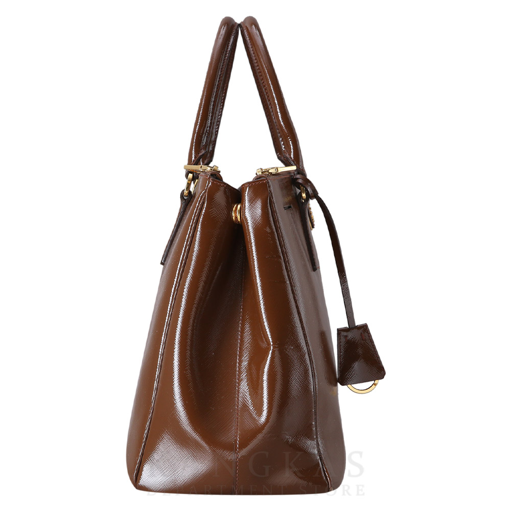 PRADA(USED)프라다 사피아노 럭스 토트겸 숄더백