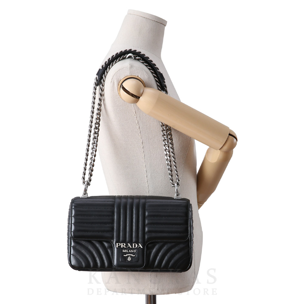 PRADA(USED)프라다 1BD108 다이아그램 미디움 체인백