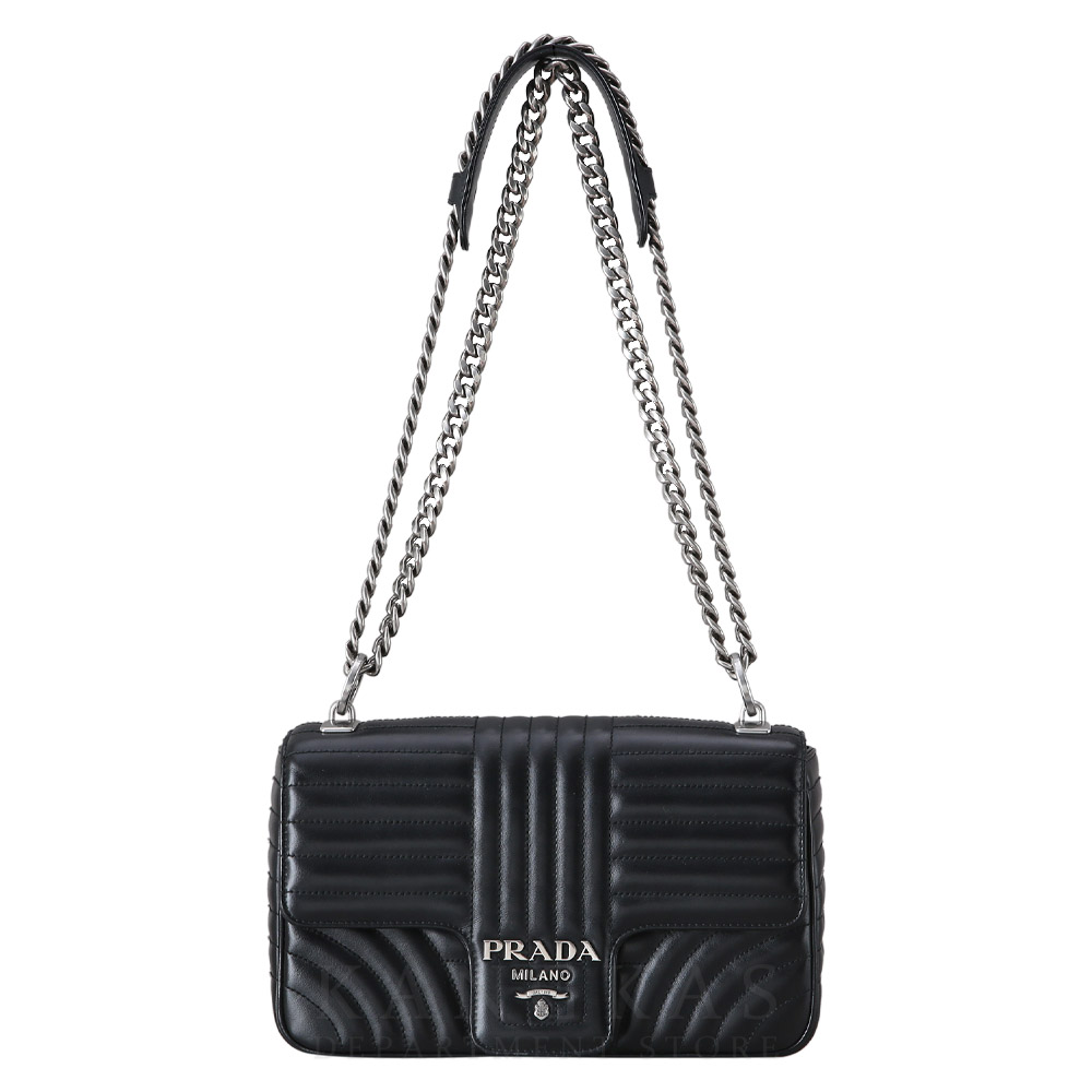 PRADA(USED)프라다 1BD108 다이아그램 미디움 체인백