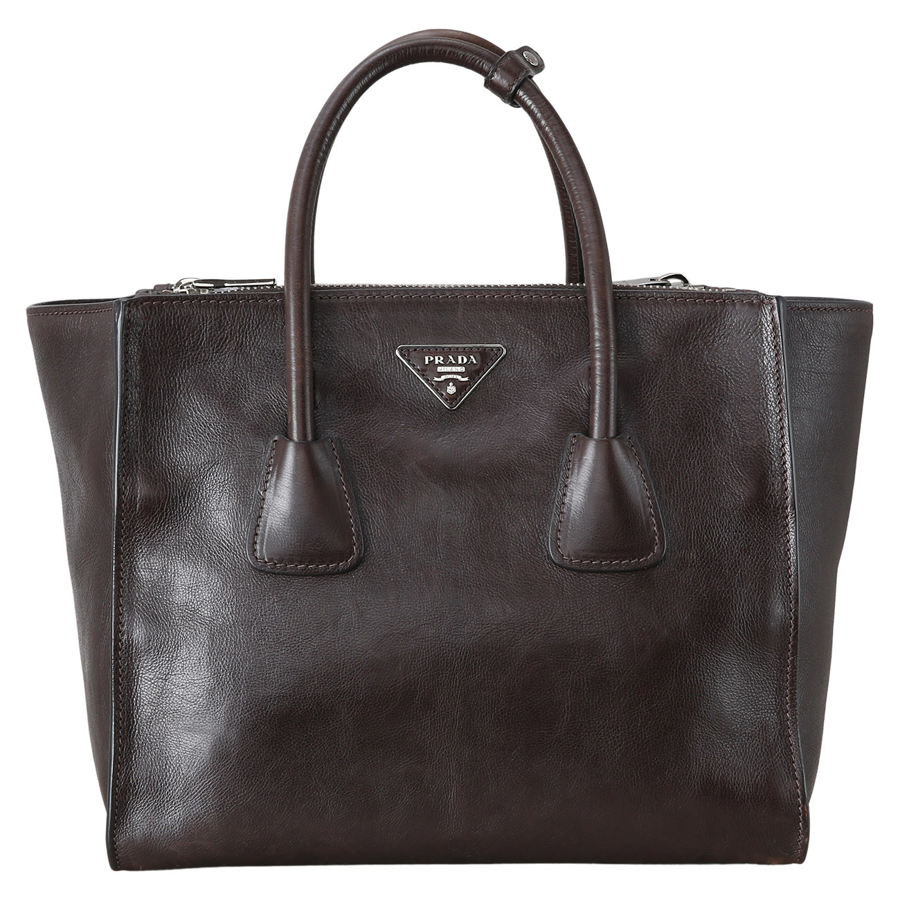 PRADA(USED)프라다 BN2619 글레이스 카프 토트겸 숄더백