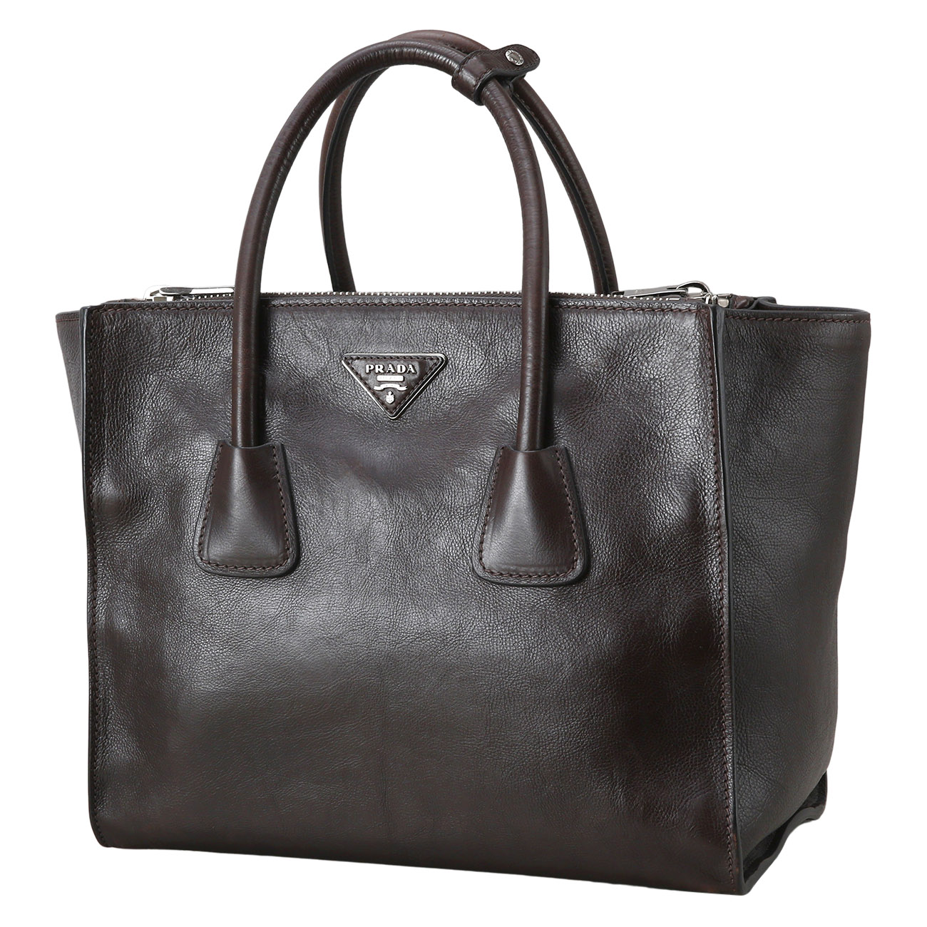PRADA(USED)프라다 BN2619 글레이스 카프 토트겸 숄더백