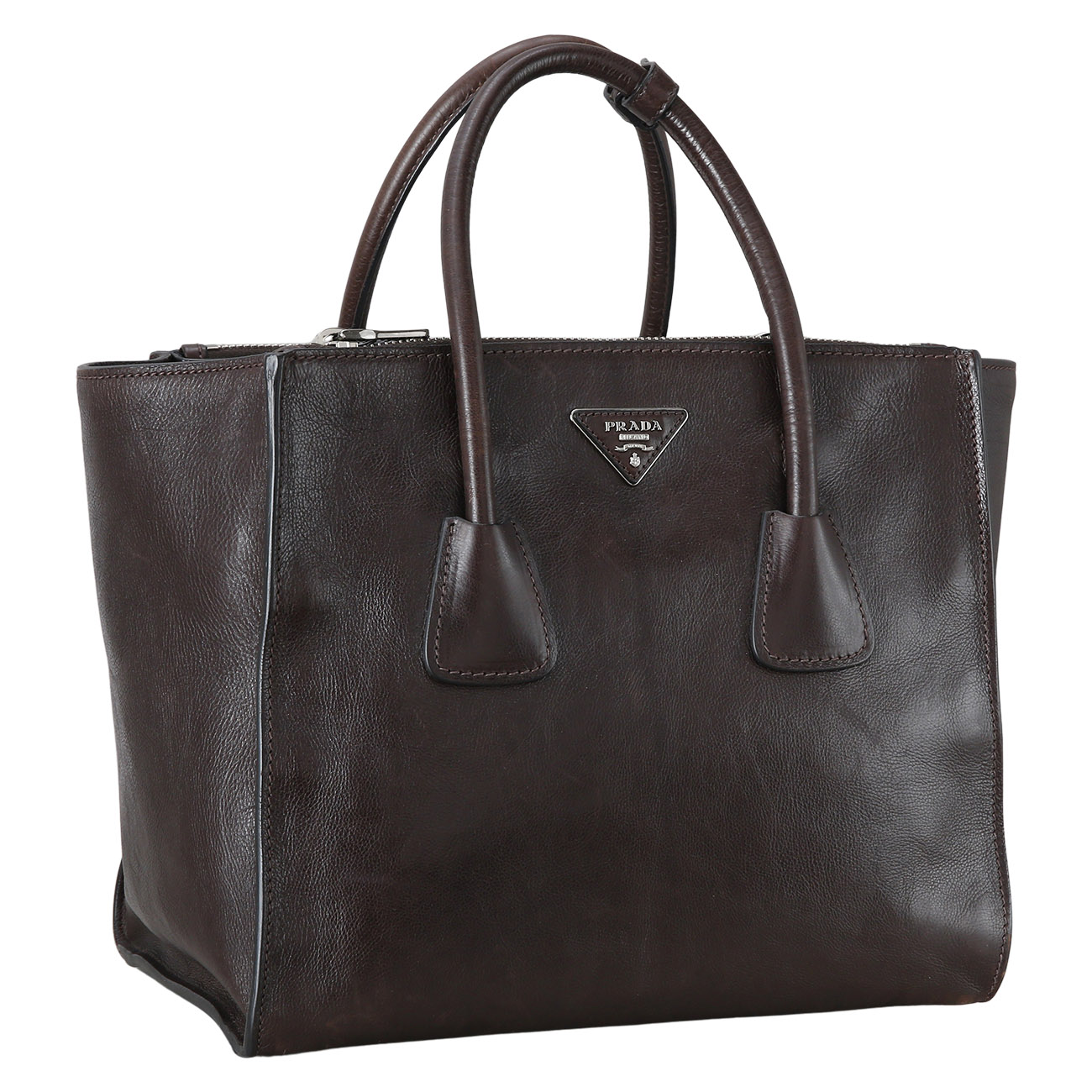 PRADA(USED)프라다 BN2619 글레이스 카프 토트겸 숄더백