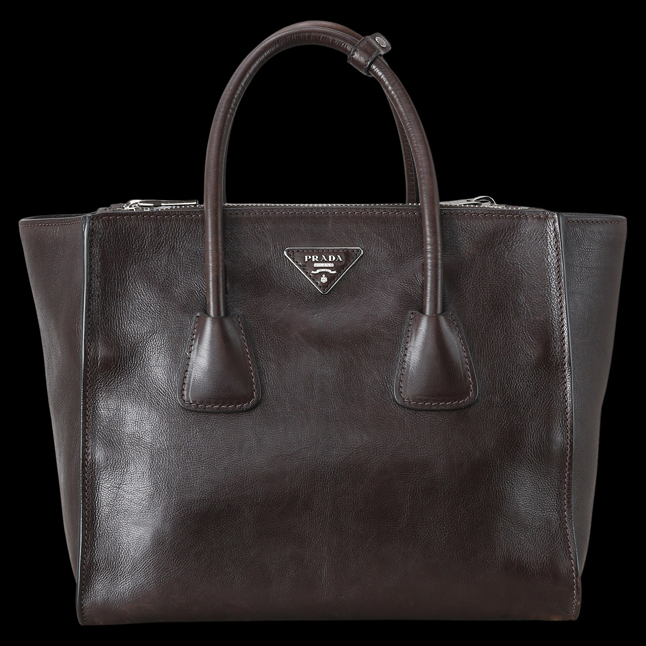 PRADA(USED)프라다 BN2619 글레이스 카프 토트겸 숄더백