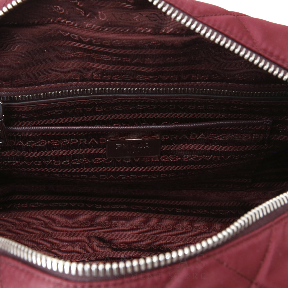 PRADA(USED)프라다 BL0903 포코노 나일론 체인 백
