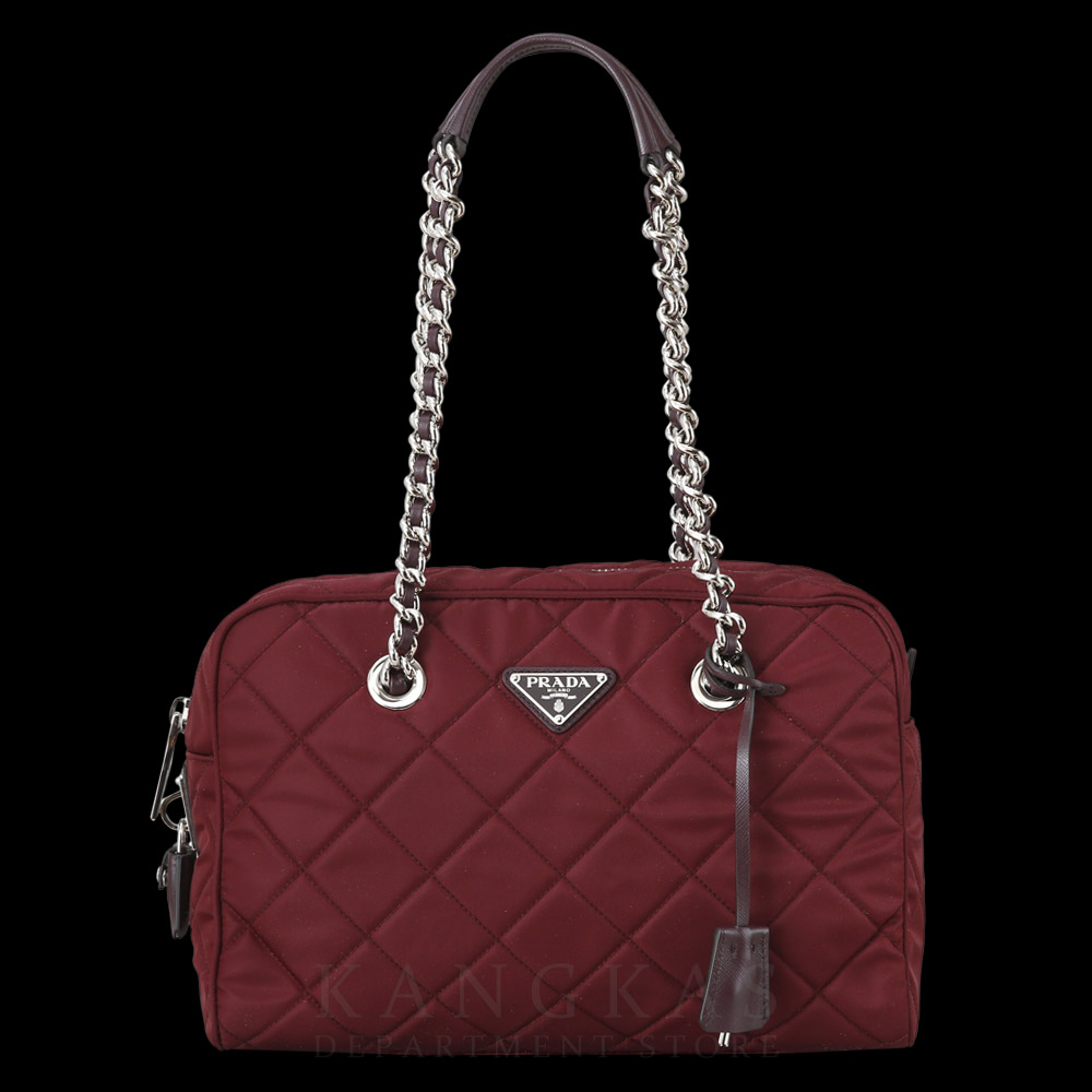 PRADA(USED)프라다 BL0903 포코노 나일론 체인 백