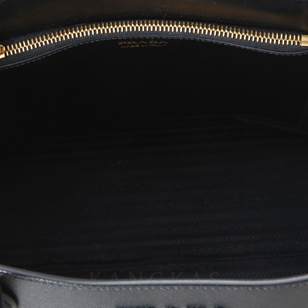 PRADA(USED)프라다 1BA155 사피아노 모노크롬 토트백