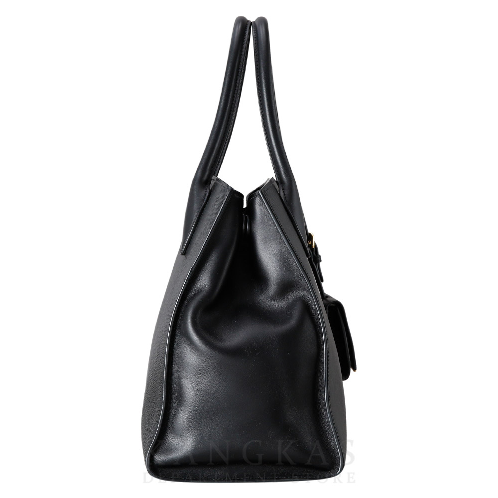 PRADA(USED)프라다 1BA155 사피아노 모노크롬 토트백